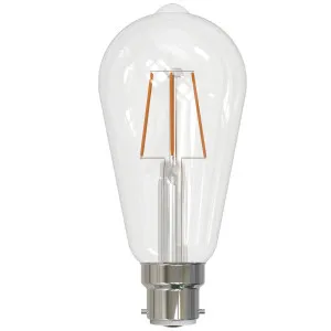 Eglo 7.5W B22 Dimmable LED Pear Clear Glass Globe Cool White by Eglo, a LED Lighting for sale on Style Sourcebook