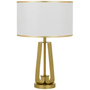 Telbix Laila Table Lamp Antique Gold by Telbix, a Table & Bedside Lamps for sale on Style Sourcebook