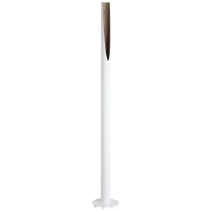 Eglo Barbotto 5W LED Floor Lamp White and Brown by Eglo, a Floor Lamps for sale on Style Sourcebook