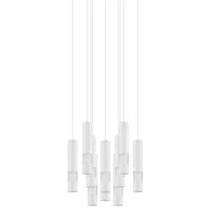 Eglo Bernabeta LED Round Pendant Light White by Eglo, a Pendant Lighting for sale on Style Sourcebook