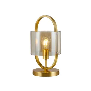 Vencha Dynamic Glass Table Lamp (E27) Gold by Vencha, a Table & Bedside Lamps for sale on Style Sourcebook