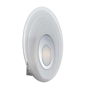 Telbix Elsa Chrome And Opaline 5W LED Wall Light Round by Telbix, a LED Lighting for sale on Style Sourcebook