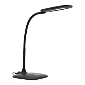 Bryce 4.8W LED Dimmable Touch Table Lamp Black by Mercator, a Table & Bedside Lamps for sale on Style Sourcebook