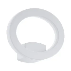 Eglo Emollio 10W LED IP44 Exterior Wall Light White by Eglo, a Outdoor Lighting for sale on Style Sourcebook