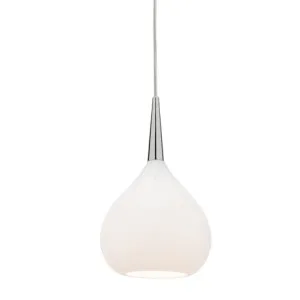 Bollene Gloss Opal Glass Pendant Light Small by Cougar, a Pendant Lighting for sale on Style Sourcebook