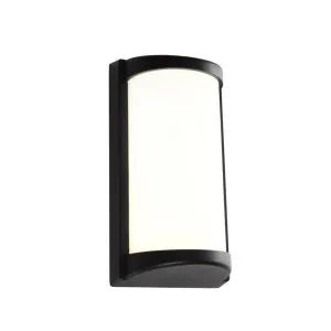 Cougar Logan 10W LED Exterior Wall Light IP54 Black by Cougar, a Outdoor Lighting for sale on Style Sourcebook