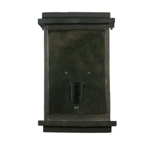 Antique Bronze Lode Montrose Exterior Wall Sconce IP44 Small by Lode International, a Outdoor Lighting for sale on Style Sourcebook