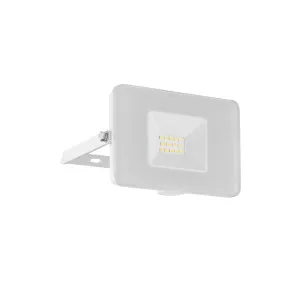 White Eglo Faedo 3 IP65 LED Flood Light With Plug 10W by Eglo, a LED Lighting for sale on Style Sourcebook