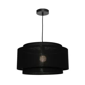 Cougar Bern Black 1 Light Pendant Large by Cougar, a Pendant Lighting for sale on Style Sourcebook