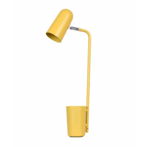 CLA Pastel Table Lamp with Storage (E14) Yellow by Compact Lamps Australia, a Table & Bedside Lamps for sale on Style Sourcebook