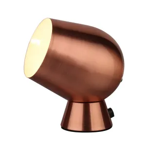 CLA Fokus Touch Table Lamp (E14) Copper by Compact Lamps Australia, a Table & Bedside Lamps for sale on Style Sourcebook