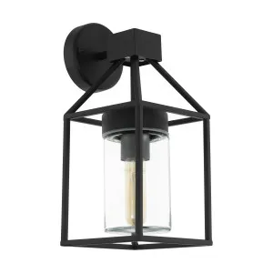 Eglo 1 Light Trecate Exterior Wall Light IP44 Black by Eglo, a Outdoor Lighting for sale on Style Sourcebook