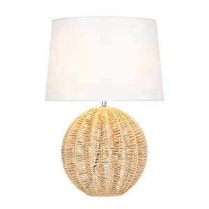 Balmain Mercator Table Lamp (E27) Raffia by Mercator, a Table & Bedside Lamps for sale on Style Sourcebook