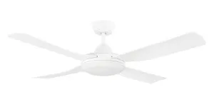 Eglo Bondi 48" (1220mm) ABS Indoor/Outdoor Ceiling Fan with 20W CCT LED Light White by Eglo, a Ceiling Fans for sale on Style Sourcebook