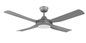 Eglo Bondi 48" (1220mm) ABS Indoor/Outdoor Ceiling Fan with 20W CCT LED Light Titanium by Eglo, a Ceiling Fans for sale on Style Sourcebook