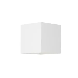 Square Cougar Glenelg LED Exterior Wall Light IP54 White by Cougar, a Outdoor Lighting for sale on Style Sourcebook