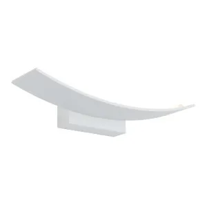 12W Cougar Larz Curved LED Wall Light Dimmable White by Cougar, a LED Lighting for sale on Style Sourcebook