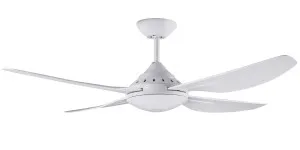 Russell / Howrah Deka 48" 1200mm Indoor/Outdoor Ceiling Fan White by Deka, a Ceiling Fans for sale on Style Sourcebook