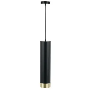 Telbix Dakota Warm White 5W 3000K LED Dimmable Pendant Light Black / Matte Brass by Telbix, a Pendant Lighting for sale on Style Sourcebook