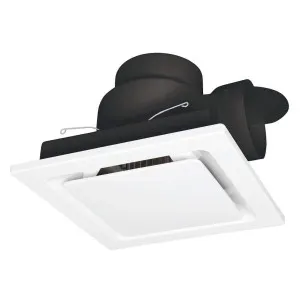 Small Sarico II DIY Square Exhaust Fan   Flex And Plug White by Brilliant, a Exhaust Fans for sale on Style Sourcebook