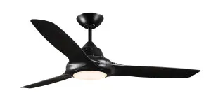 Deka EVO 2 58" 1470mm Indoor/Outdoor Ceiling Fan with Light Black by Deka, a Ceiling Fans for sale on Style Sourcebook