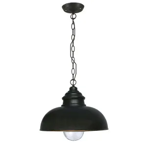 Lode Parkway Antique Bronze Pendant Light IP44 Chain by Lode International, a Pendant Lighting for sale on Style Sourcebook