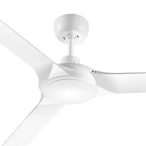 Spyda 3 Blade 62" Indoor/Outdoor Designer Ceiling Fan White by Ventair, a Ceiling Fans for sale on Style Sourcebook