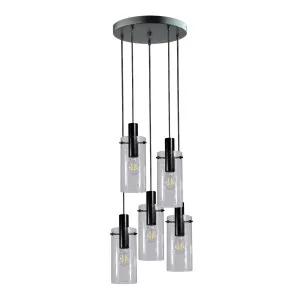 Eglo Montefino Pendant Light 5 Light Cluster by Eglo, a Pendant Lighting for sale on Style Sourcebook