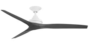 ThreeSixty Spitfire 2 60" Polymer Blade with White Motor Ceiling Fan Black Blade by ThreeSixty, a Ceiling Fans for sale on Style Sourcebook