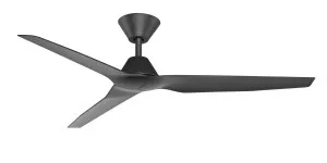 Fanco Smart Infinity-iD 54" (1370mm) DC Ceiling Fan With Remote Black by Fanco, a Ceiling Fans for sale on Style Sourcebook