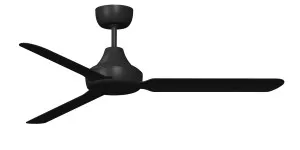 Ventair Stanza 48" (1220mm) Ceiling Fan Black by Ventair, a Ceiling Fans for sale on Style Sourcebook