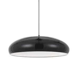 Telbix Orlo Large 3 Light Oval Pendant Light Edison Screw (E27) Black by Telbix, a Pendant Lighting for sale on Style Sourcebook