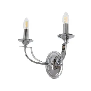 Chrome Fiorentino Hoodshire Wall Light (E14) 2 Light by Fiorentino, a Spotlights for sale on Style Sourcebook