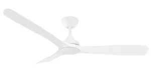 ThreeSixty 52" Spitfire DC Ceiling Fan with Matte White Motor and 18W CCT LED Light White Blades by ThreeSixty, a Ceiling Fans for sale on Style Sourcebook