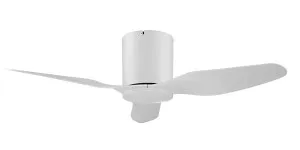 Fanco Studio 42" (1066mm) Smart Low Profile ABS Blade DC Ceiling Fan & Remote White by Fanco, a Ceiling Fans for sale on Style Sourcebook