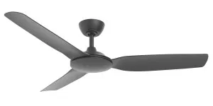 Martec Smart Viper 52" DC 3 Bladed Ceiling Fan With Remote Black by Martec, a Ceiling Fans for sale on Style Sourcebook