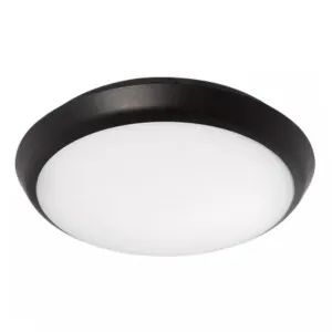 Black Martec Conrad Tricolour LED Oyster Light IP54 35W by Martec, a LED Lighting for sale on Style Sourcebook