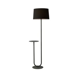 Mayfield Esta Floor Lamp & Table (E27) Black by Mayfield, a Floor Lamps for sale on Style Sourcebook