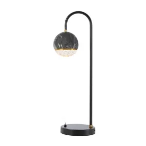 Telbix Oneta Table Lamp (G9) Black by Telbix, a Table & Bedside Lamps for sale on Style Sourcebook