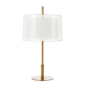 Telbix Vale Table Lamp (E27) Antique Gold by Telbix, a Table & Bedside Lamps for sale on Style Sourcebook