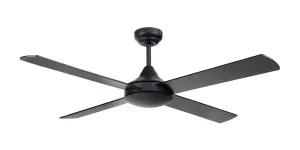 Brilliant Tempo Plus 52" Timber Blade AC Ceiling Fan Black by Brilliant, a Ceiling Fans for sale on Style Sourcebook