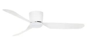 Brilliant Preston 48" Hugger Ceiling Fan & Remote with 20W LED CCT Light White by Brilliant, a Ceiling Fans for sale on Style Sourcebook