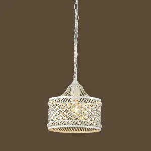 White Evertop Chandelier Pendant Small by Evertop, a Chandeliers for sale on Style Sourcebook