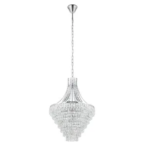 Eglo Beires Crystal Pendant (E14) Small by Eglo, a Pendant Lighting for sale on Style Sourcebook