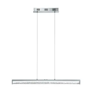 Eglo Cardito LED Bar Pendant Chrome by Eglo, a Pendant Lighting for sale on Style Sourcebook