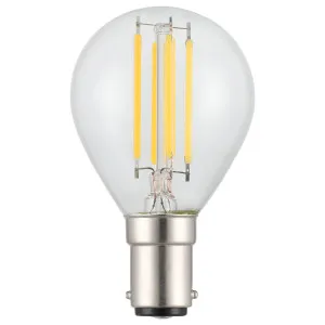 Eglo 4W B15 Dimmable LED Fancy Round Clear Globe Cool White by Eglo, a LED Lighting for sale on Style Sourcebook