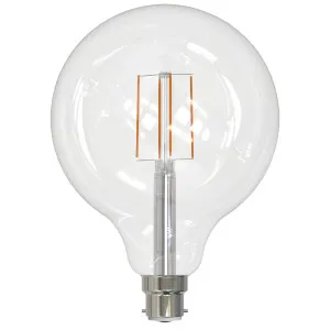 Eglo 7.5W B22 Dimmable LED G125 Sphere Clear Glass Globe Warm White by Eglo, a LED Lighting for sale on Style Sourcebook