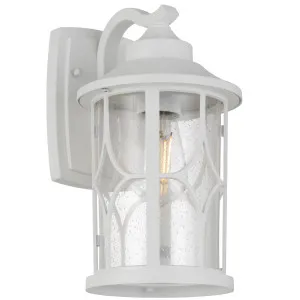 Telbix Lenore Small Wall Light White by Telbix, a Outdoor Lighting for sale on Style Sourcebook