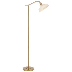 Telbix Kylan Floor Lamp Antique Brass by Telbix, a Floor Lamps for sale on Style Sourcebook