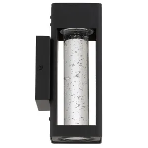 Telbix Hollis 25 LED Outdoor Wall Light Black by Telbix, a Outdoor Lighting for sale on Style Sourcebook